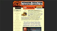 Desktop Screenshot of powerstractor.com