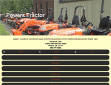 Tablet Screenshot of powerstractor.com